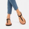 Tia Leather Back-Strap Sandals