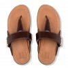 Remi Adjustable Leather Slides