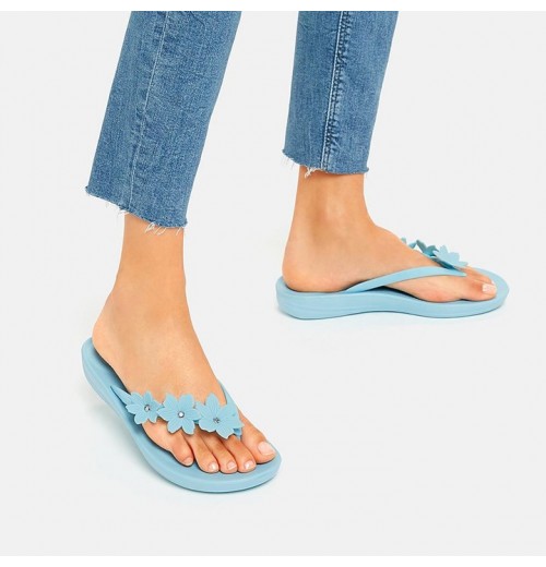 Iqushion Flower Flip Flops