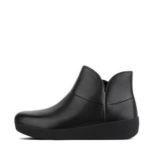 Supermod II Leather Ankle Boots