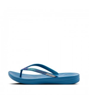 Iqushion Ombre Sparkle Flip Flops