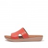 H-Bar Pop Binding Leather Slides