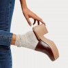 Pilar Leather Mule Platforms Mules & Clogs