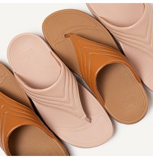 Walkstar Leather Toe-Post Sandals