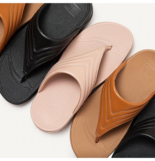 Walkstar Leather Toe-Post Sandals