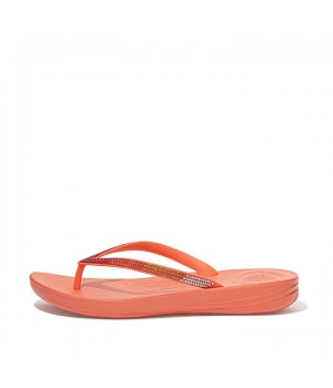 Iqushion Ombre Sparkle Flip Flops