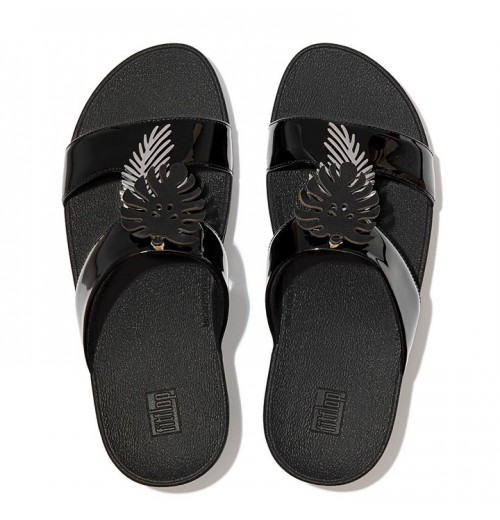 Lottie Jungle Leaf Patent Slides