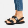 Gracie Wrapped Weave Back-Strap Sandals