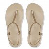 Iqushion Splash Pearlised Back-Strap Flip Flops