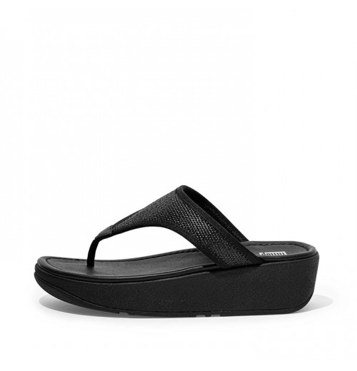 Lulu Woven Toe-Post Sandals