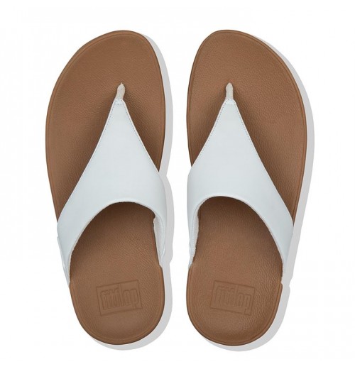 Lulu Leather Toe-Post Sandals