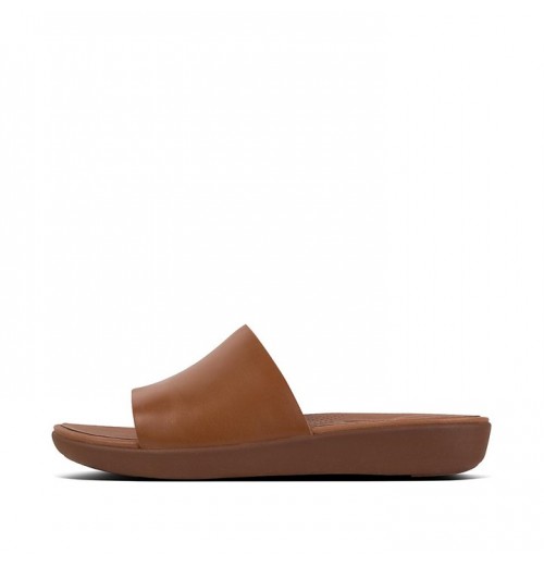 Sola Leather Slides