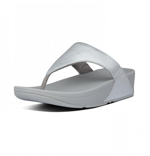 Lulu Leather Toe-Post Sandals