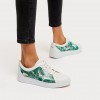 Rally Jungle Print Leather Trainers