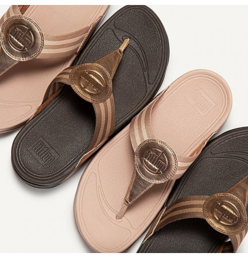 Walkstar Webbing Toe-Post Sandals