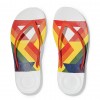 Iqushion Rainbow Flip Flops