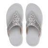 Lulu Glitter Toe-Post Sandals